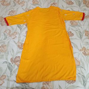 &#34;Yellow Sharara Set with Intricate Embroidery&#34;