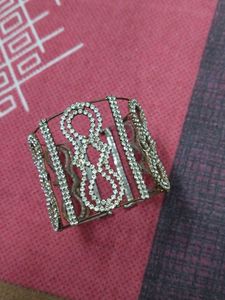2 Sparkling Cuff Bracelet,hairband and one belt