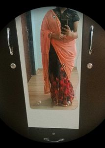 Elegant Floral Print Saree