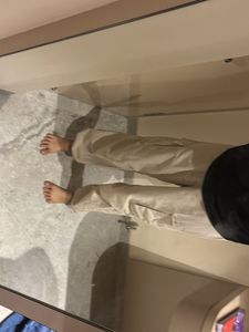 Beige Cargo Pants