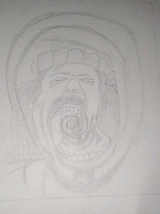 Spiral Figure Of  a Man