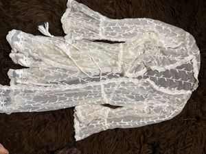 Beach Lace Coverup/Robe/Shrug