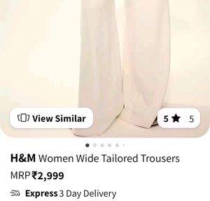 H&amp;M Trouser &amp; Top (WholePartywearOutfit)