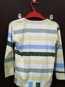 Striped Long Sleeve Top