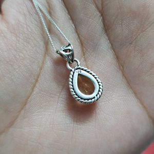 925 Sterling Silver Pendant &amp; Earring Combo