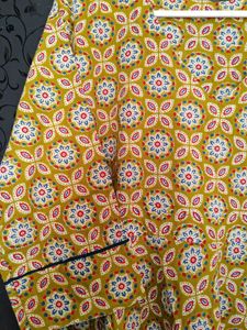 Floral Print Anarkali Kurta