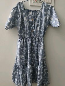 Floral Print Casual Dress