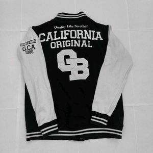 Black Varsity Jacket ( L 24 B 20)