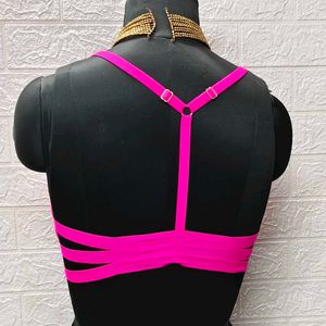 Tops &amp; Bikini 👙 For Rs.99 Only/ Neon Pink