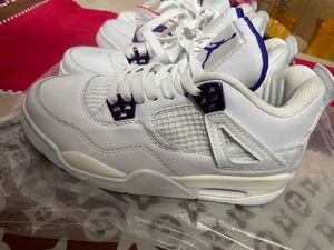 Jordan 4 Retro White/Purple