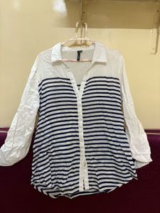 Striped Button Down Shirt 👕