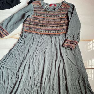 Boho Embroidered Dress