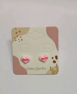 Heart Stud Earrings