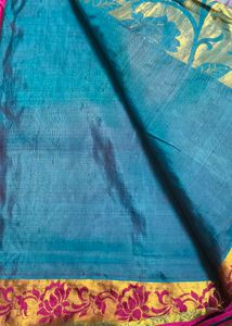 Floral Design Heavy silk Saree