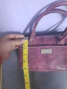Burgundy Handbag