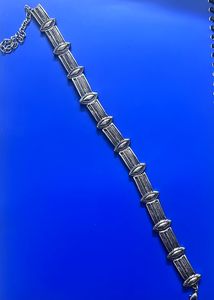 Oxidised Silver Plated Choker Necklace