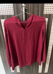 AND maroon Top