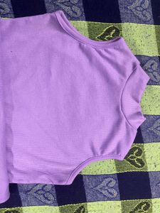 Lavender Sleeveless Mini Dress