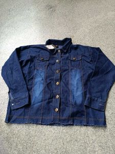 Stylish Denim Jacket, 2XL SIZE