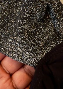 Sparkly Open-Back Bodysuit