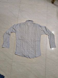 Patterned Long Sleeve Shirt