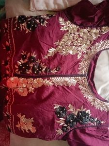 Kurta With Grand Embroidery Work