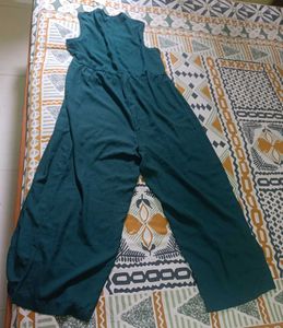 Emerald Green Jumpsuit - New with Tags