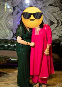 Elegant cocktail Dress cum Gown