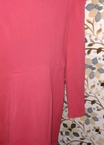 Chic Coral Mini Dress