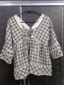 V-neck A-Line Top