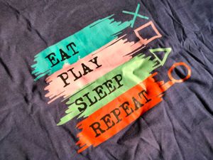 Eat Play Sleep Repeat Graphic Tee