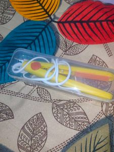 Mini Yellow Hair Straightener