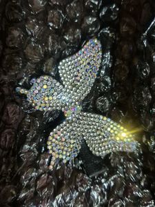 Sparkling Butterfly Hair Clip