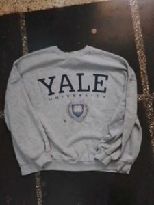 Yale University Gray Crewneck Sweatshirt