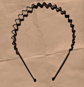 Black Metal Hair Bands (Set of 3) – Stylish