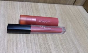 Huda Beauty Matte Lipstick And Blush