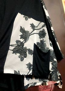 Black Top White Net Design For 58 Bust