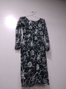 Floral Sheer Dress