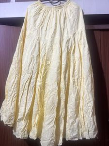 Yellow Ethnic Skirt