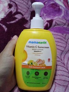 Mamaearth Vitamin C Sunscreen Body Lotion