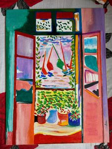 The Open Window Painting