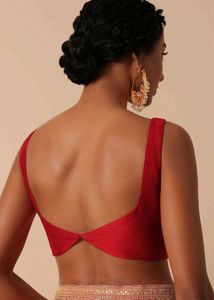 Deep Neck Blouse