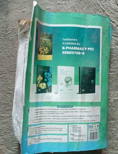 B.Pharmacy All In One - Semester II