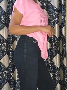Pink Graphic Tee