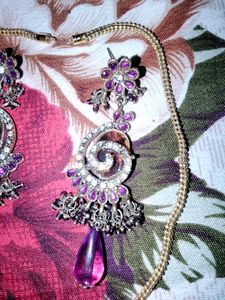 Long Eyering Jwellery Set