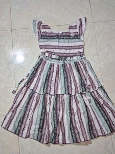 Striped Girls Dress