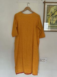 Stylish Yellow &amp; Orange Kurta