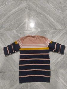 Striped Knit Sweater