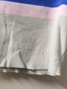 Striped Ribbed Knit Top