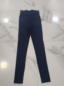 Stylish Navy Blue Slim Fit Pants